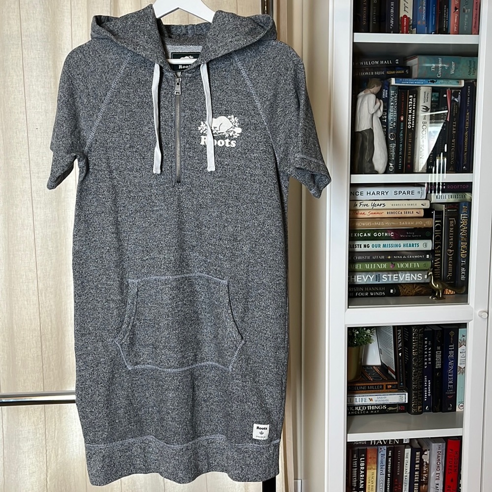 Roots dockside dress salt and pepper xxs